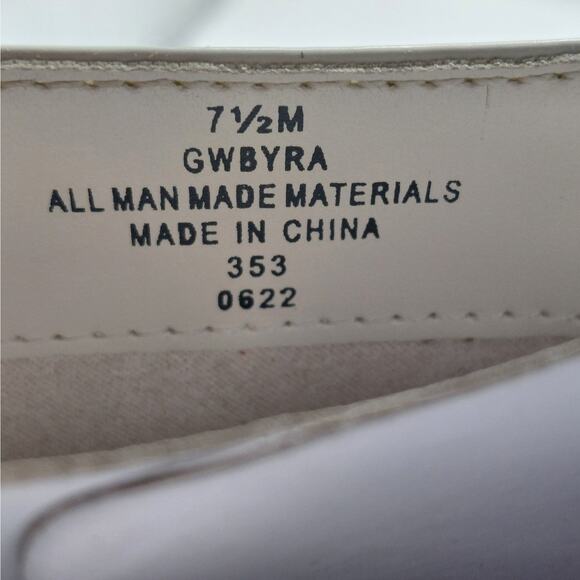 GUESS Byra Platform Ankle Boots Womens 7.5 Ivory Retro 70's Block High Heel Gogo - Picture 12 of 14